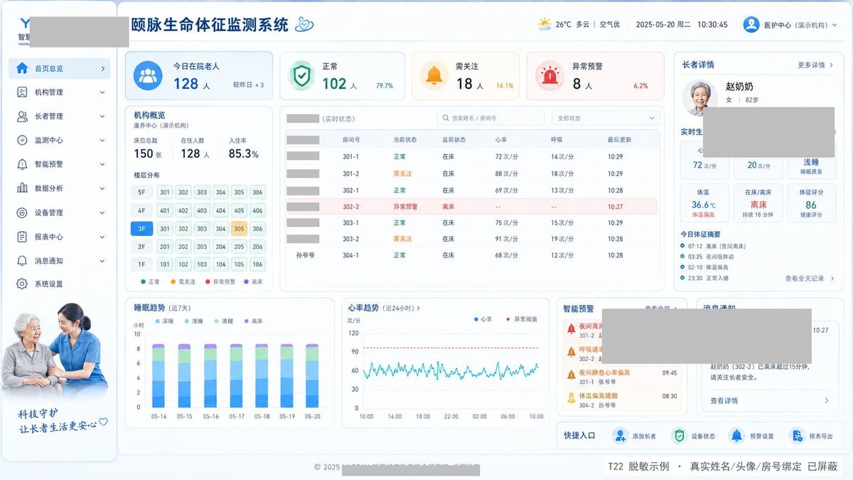 颐脉 系统界面
